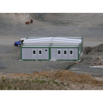 Flat Pack Container House Used in Camp